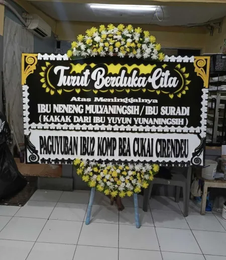 Papan Bunga Duka Sukasari
